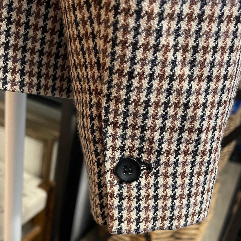 Premise Studio Multicolor Houndstooth Blazer - image 6